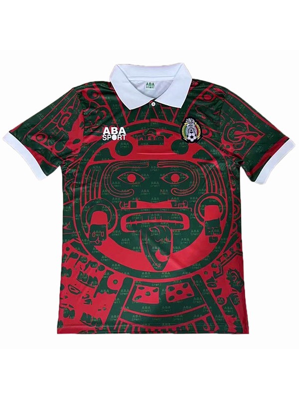 Messico maglia da calcio da uomo in jersey retrò da trasferta seconda maglia da calcio da uomo 1997-1998